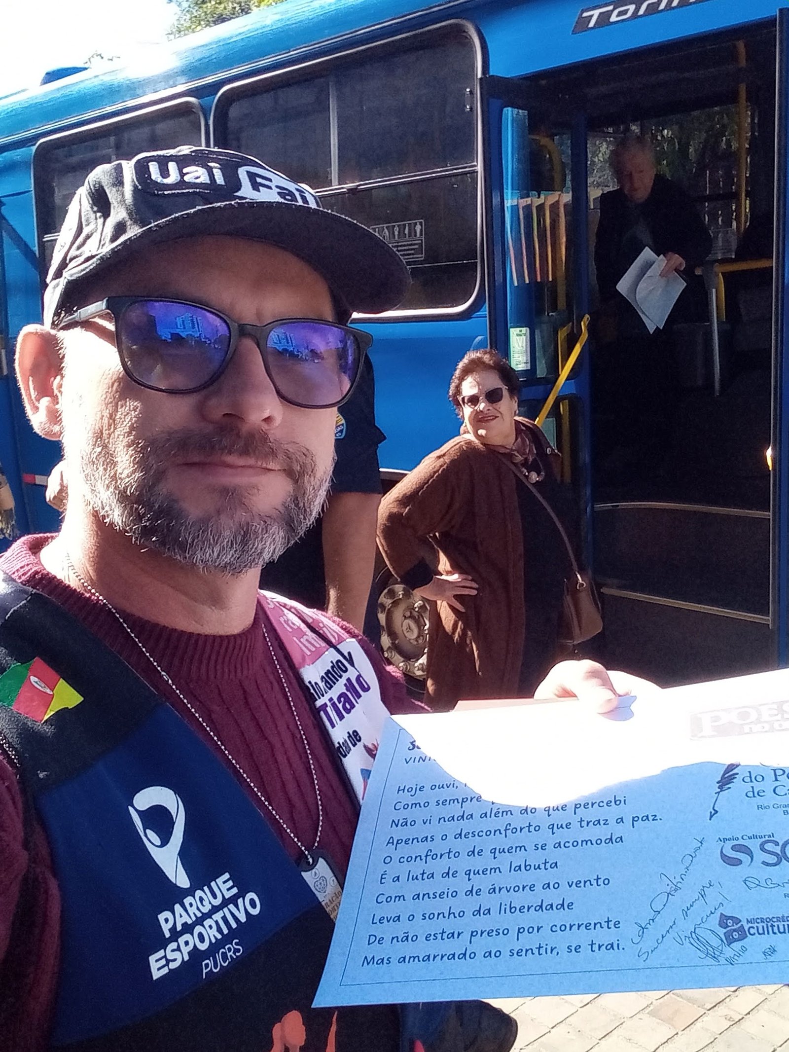 Poesia no ônibus